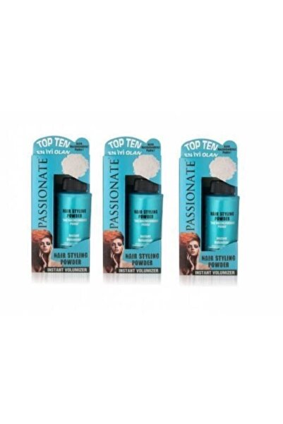 Passionate Saç Şekillendirici Pudra Hacim Mat 20g 3 Adet