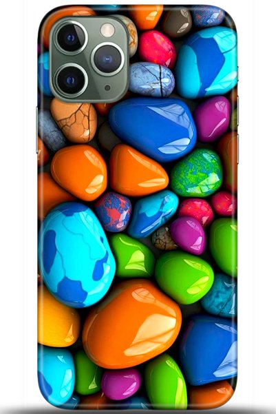 Noprin Apple iPhone 11 Pro Max Case Hd Printed Case - Custody Series 5455