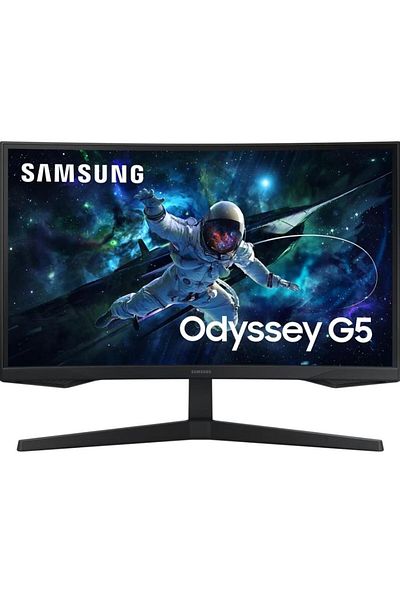 Samsung Monitor Gaming VA LED Samsung Odyssey G5 27" LS27CG552EUXEN, QHD 2560 x 1440, HDMI, DisplayPort