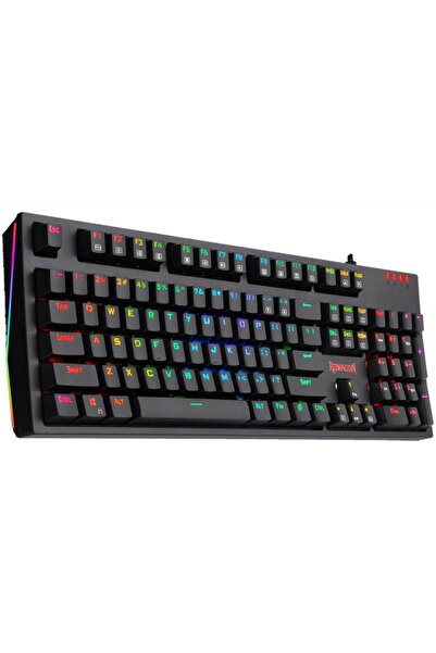 REDRAGON Redragon Amsa Pro Mechanical Gaming Keyboard, USB, RGB (Black)
