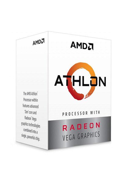 Amd Procesor AMD Athlon 3000G, 3.5GHz, 4MB, 35W, AM4 (Box)