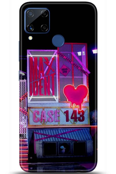 realme حافظة C15 مطبوعة بدقة عالية - سلسلة الحفاظ 5448