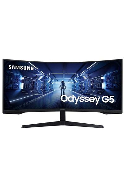 Samsung Monitor Gaming VA LED Samsung 34" LC34G55TWWPXEN WQHD 3440 x 1440 HDMI DisplayPort 165 Hz 1 ms