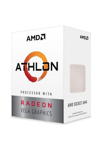 Amd Procesor AMD Athlon 3000G, 3.5GHz, 4MB, 35W, AM4 (Box)