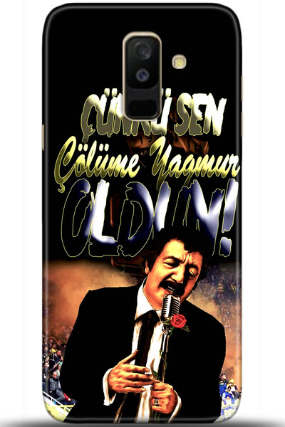 Noprin Samsung Galaxy A6 Plus Case Hd Printed Case - Custody Series 5449