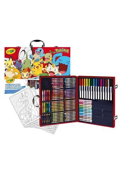 Crayola Crayola Pokemon Complete Drawing and Painting Set, 115 Elements