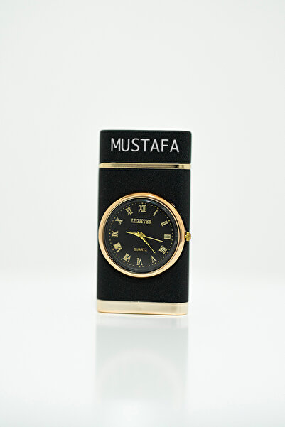 Mio Life Kişiye Özel Lüks Saatli Pürmüzlü Gazlı Çakmak