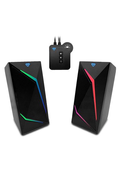 Mediatech Portable gaming audio system, Media-Tech COBRA PRO URION 2.0 MT3172, Bluetooth, Black