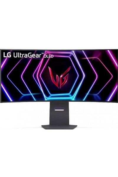 LG Monitor Gaming OLED LG 34" 34GS95QE-B, WQHD 3440 x 1440, HDMI, DisplayPort, 240 Hz, Negru