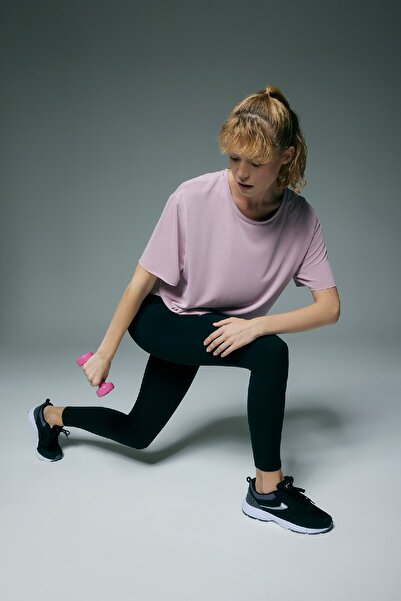 DeFacto Înaltă talie în interiorul SOĞUTTAS Hugging Wrap Basic Plain Sports Leggings W8206az23au