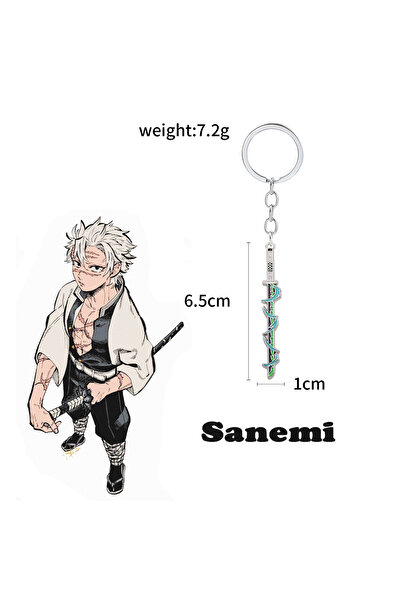 Choice سانيمي أنيمي شيطان القاتل السيف ميدالية مفاتيح معدنية كيميتسو نو يابا كامادو تانجيرو نيزوكو شينوبو ويبو