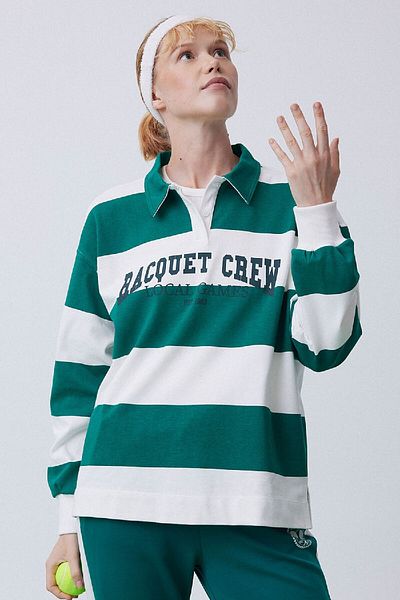 DeFacto Polo Neck Printed Oversize Sports Sweatshirt - A9623Ax23Au