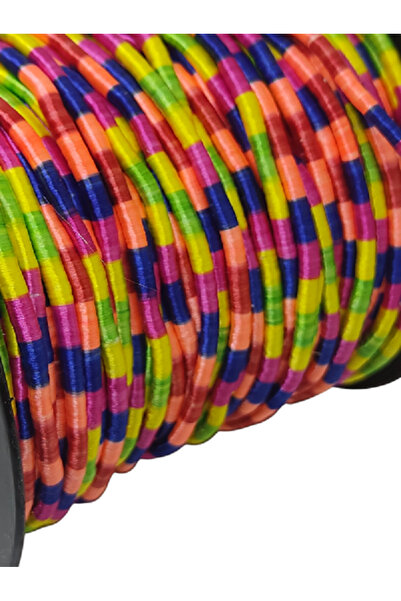 PARACORD 2 mm Rasta Thread 10 Meters Firebird - 2 mm Thickness