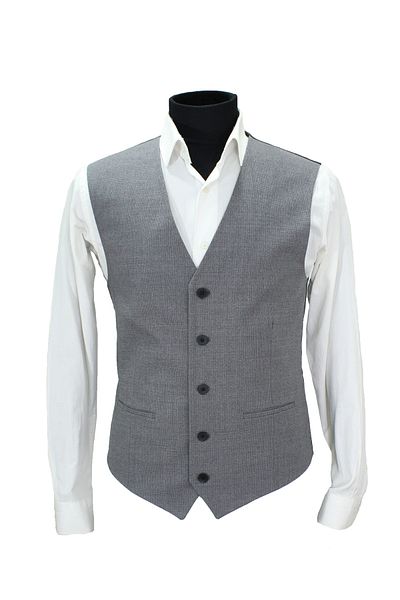 MENTOR REGALO V-Neck Men's Vest, Regular Fit Back Lined, Wool Fabric