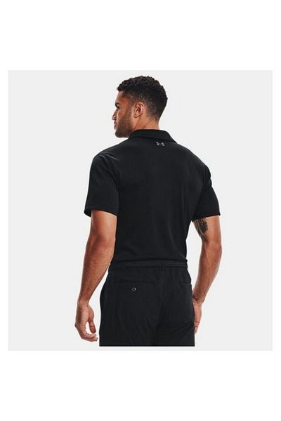 Under Armour Ανδρικό μαύρο μπλουζάκι πόλο Tech