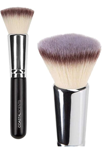 coastal scents فرشاة توزيع المكياج بيونيك من كوستال سينتس أسود وأبيض