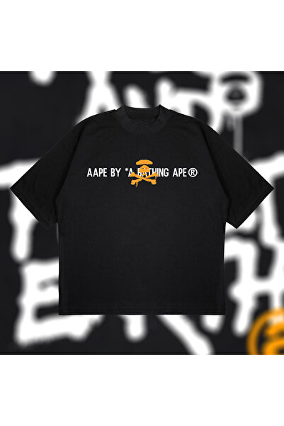 PURE POWER Tricou A Bathing Ape Moonface Boxy Fit supradimensionat unisex tri...