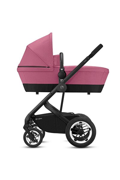Cybex Talos S 2in1 Black (magnolia pink) (konforlu bebek arabası)
