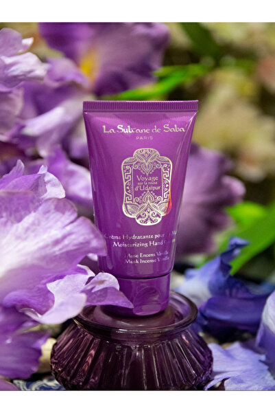 La Sultane de Saba كريم مرطب لليدين فوياج أودايبور 50 مل – بخور المسك والفانيليا
