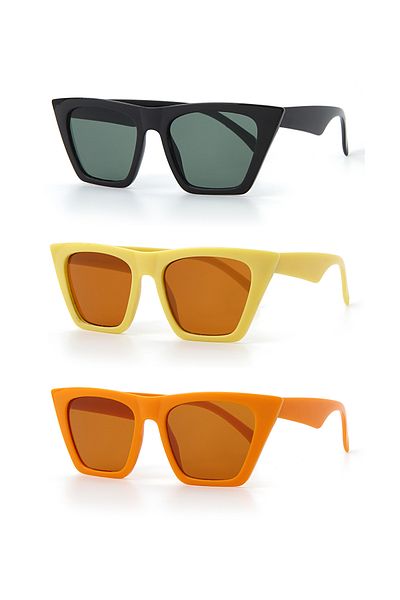 Nilu Moda Children's Sunglasses 3-Piece Deal Set