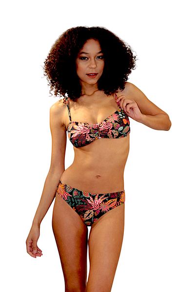 shra mayo Strapless Bikini Suit