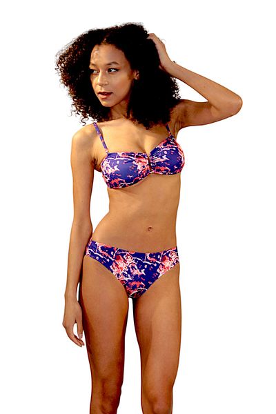 shra mayo Strapless Bikini Suit