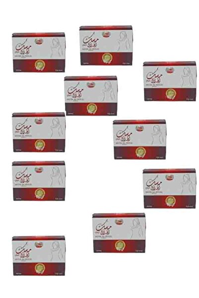 AL-HELAL مسك الطهارة ابيض نصف تولة * 10 قطعه