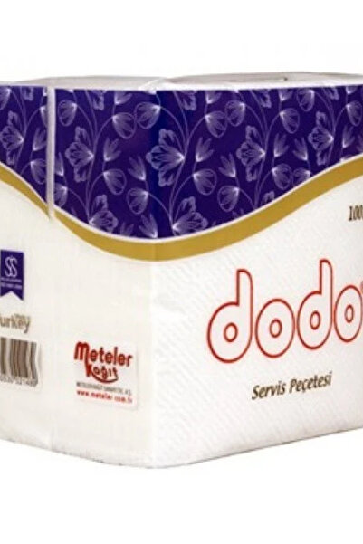 Dodo Garon Katlama Peçete 24*24cm 100'lü 12 Paket