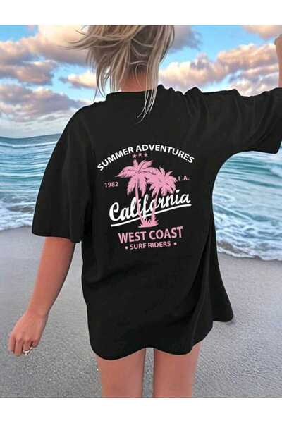 FAVORİST Tricou de damă cu imprimeu pe spate colecția SUMMER