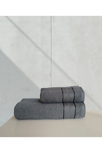 begenal home Cotton 100X150 cm Bath Towel & 50X90 cm Hand Face Towel