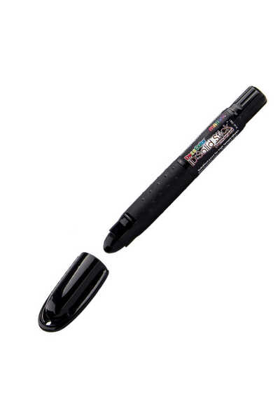 Marvy عصا ماركر صلبة - أسود