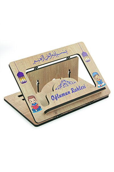 semazen سطح المكتب قابل للتعديل خشبي ابني راشلي