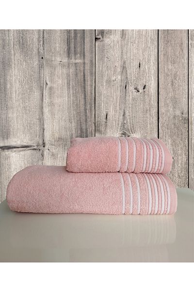 begenal home 100% Cotton Avor 100x150 cm Πετσέτα μπάνιου και 50x90 cm Πετσέτα προσώπου
