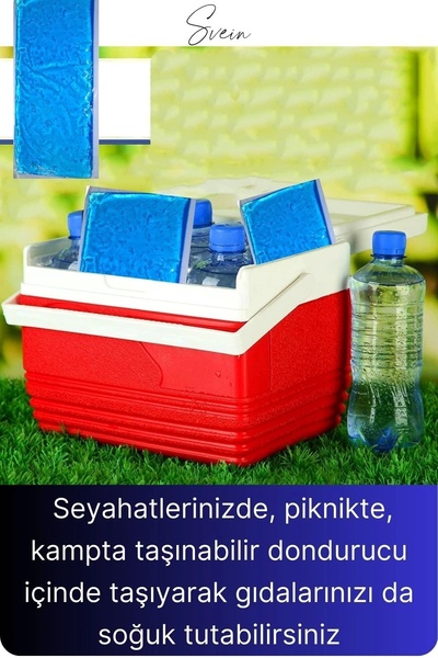 Svein 5'li Avantaj Küçük Boy Soğuk Sıcak Kompres Buz Jel Termojel El Ayak Diz Ağrı Tekrar Kullanılabilir