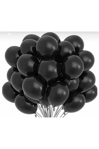 klbk طقم بالونات سوداء 15 قطعة