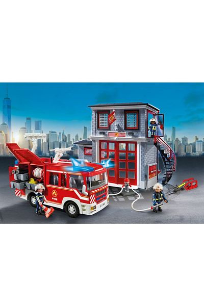 Playmobil - Set interventia pompierilor