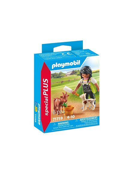 Playmobil - Figurine woman with goats