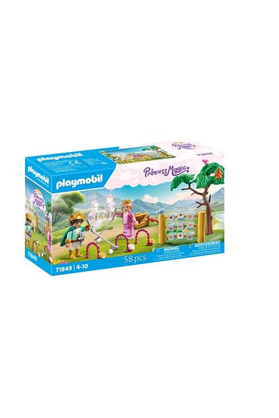 Playmobil - Castle garden with royal games
