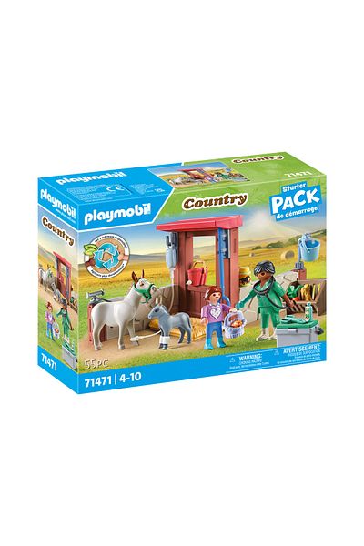 Playmobil -VETERINARY IN THE FARM YARD