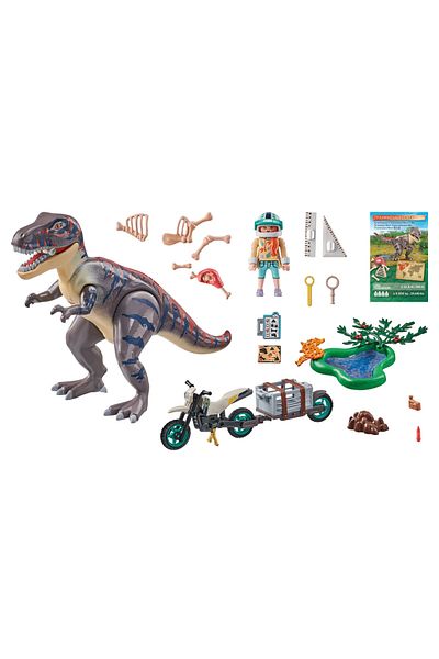 Playmobil -FOLLOWING THE T-REX
