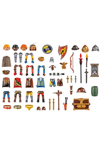 Playmobil -CREEAZA PROPRIA FIGURINA CAVALERII NOVELMORE