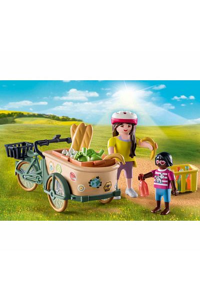 Playmobil Set de joaca Playmobil - Bicicleta Fermierilor Cu Marfa