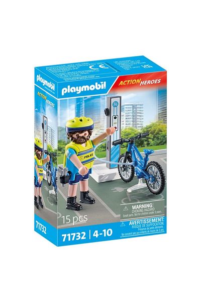 Playmobil - Politist cu bicicleta