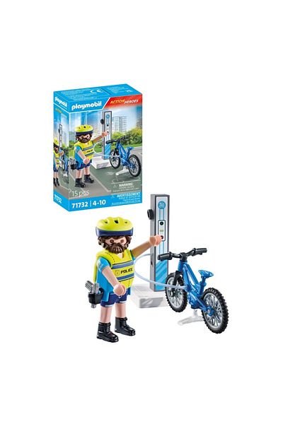 Playmobil - Politist cu bicicleta