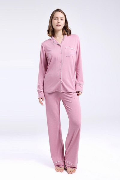 Pierre Cardin Women's Halter Neck Pajama Set