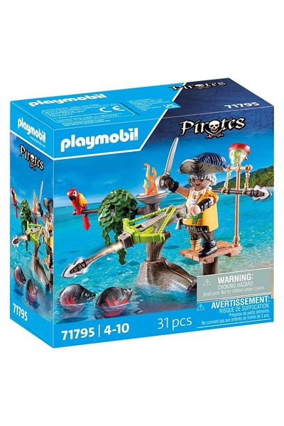 Playmobil - Playmobil pirate with ballista
