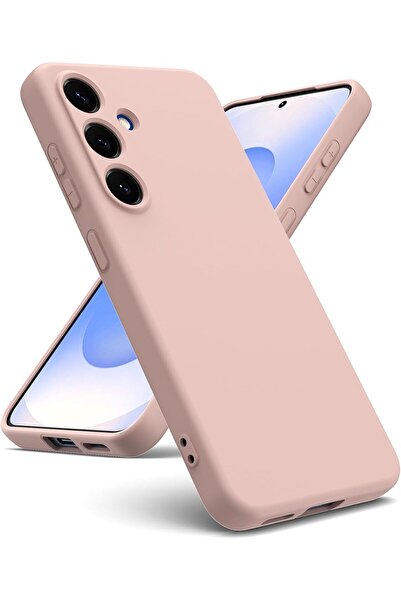 Rivor Samsung Galaxy S25 Kılıf Kamera Korumalı İpeksi Yumuşak Dokunuşlu Koruy...