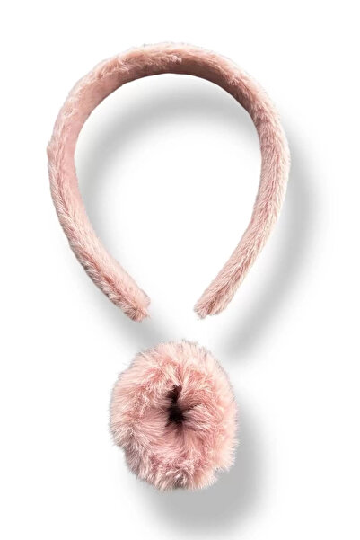 Vitastyle Plush 2-Piece Crown and Bagel Buckle Set