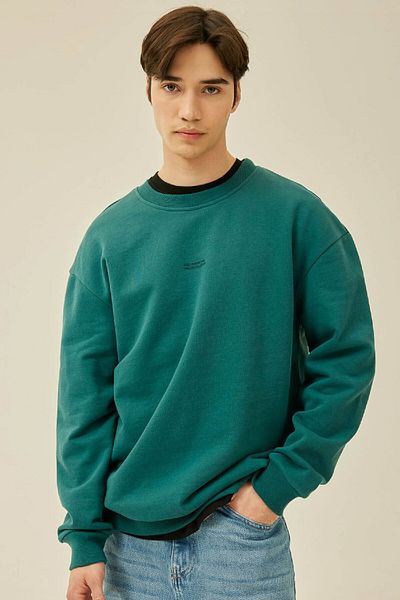DeFacto Φούτερ με στάμπα Boxy Fit Crew Neck C2207ax24sp
