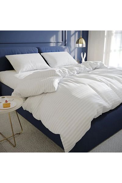 BESTİNA GOLD Bestina Gold Cotton Satin Double Duvet Cover Set